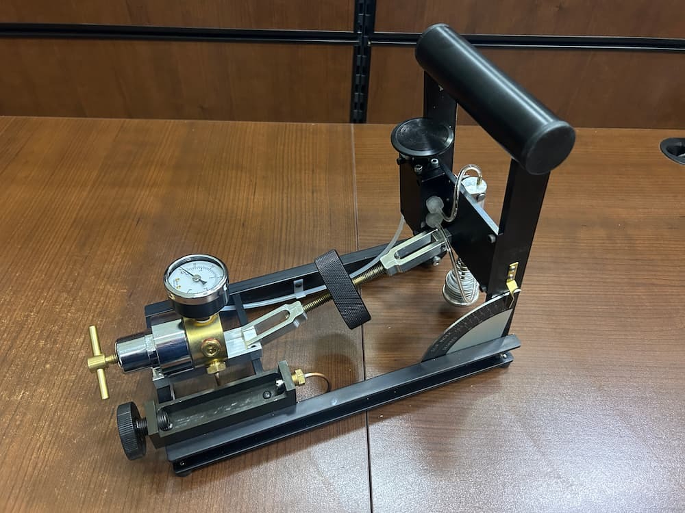 Tribometer used to measure friction in slip and fall cases